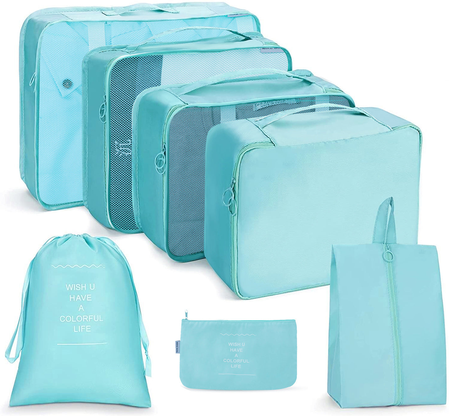 8 in 1 Travel Bag Pouches