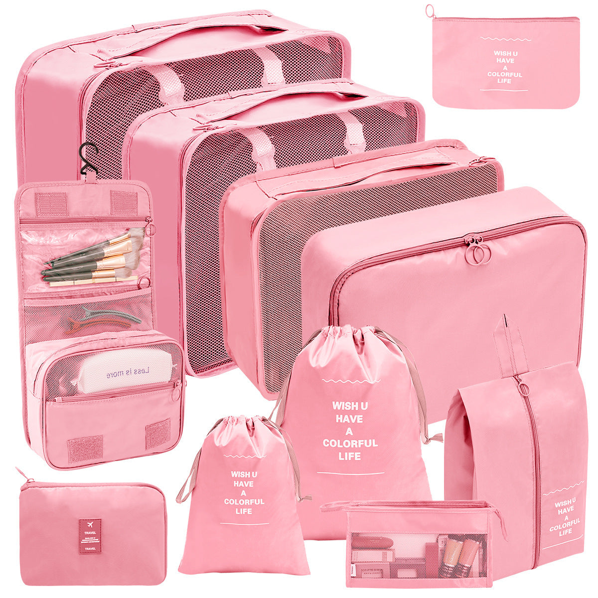 8 in 1 Travel Bag Pouches