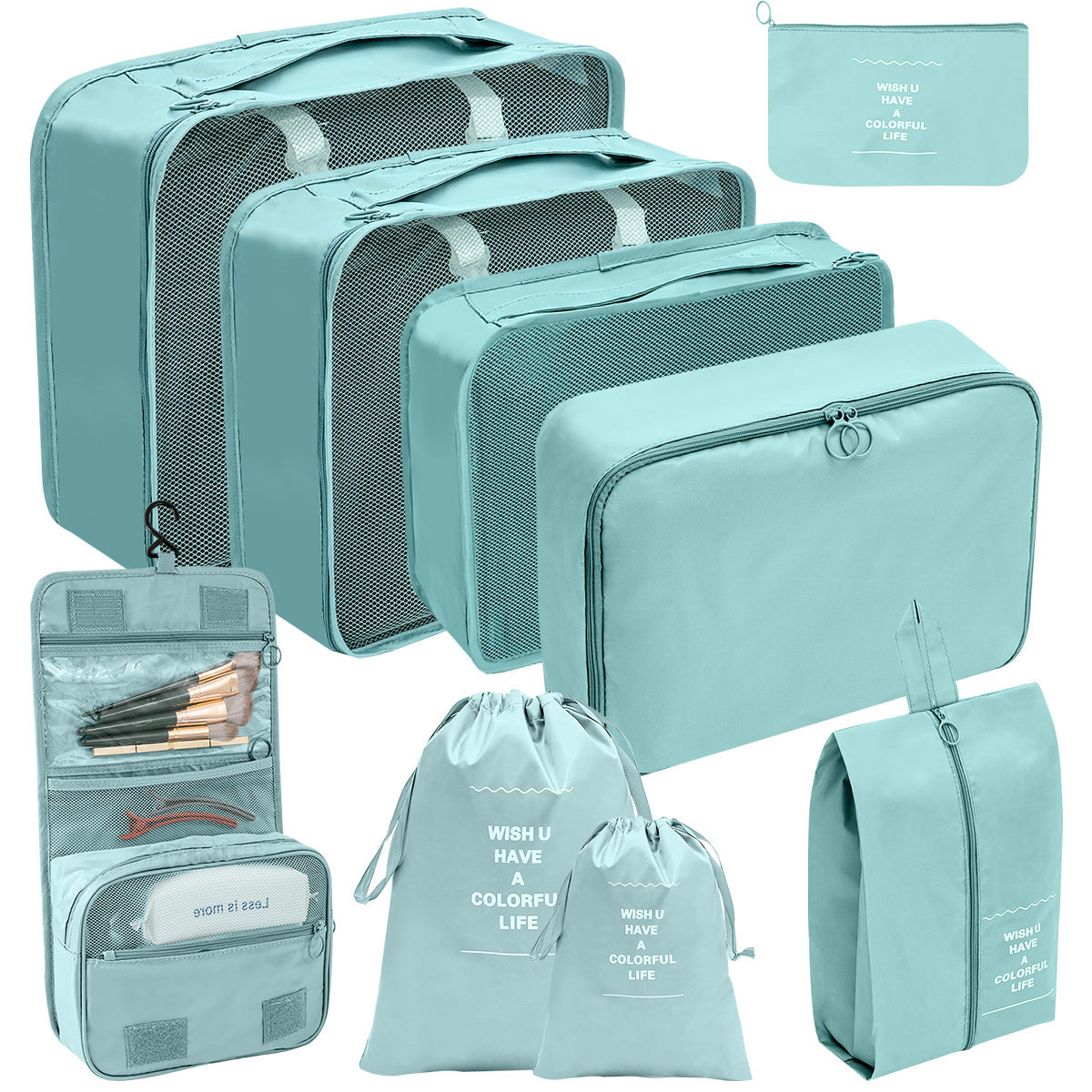 8 in 1 Travel Bag Pouches