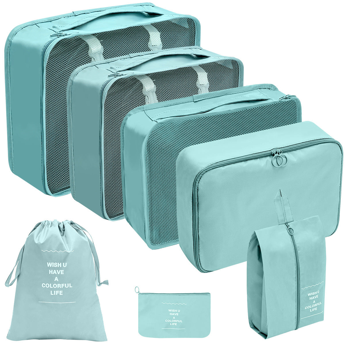 8 in 1 Travel Bag Pouches