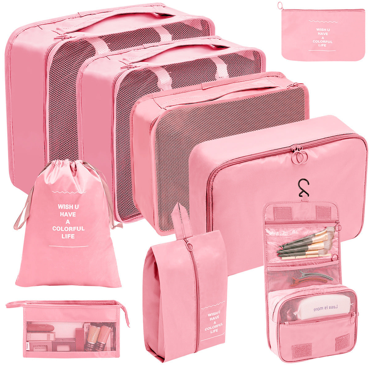 8 in 1 Travel Bag Pouches