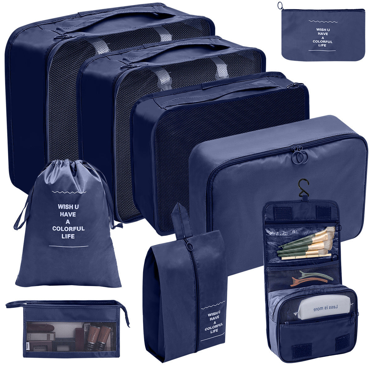8 in 1 Travel Bag Pouches