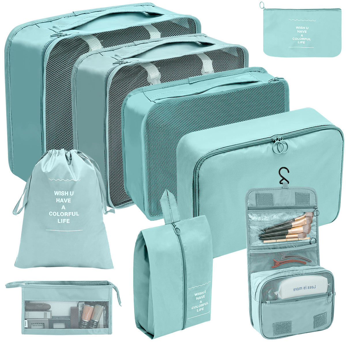 8 in 1 Travel Bag Pouches