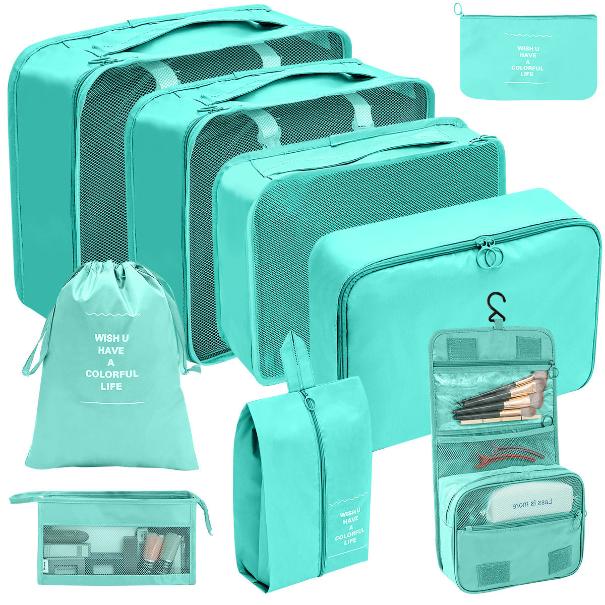8 in 1 Travel Bag Pouches