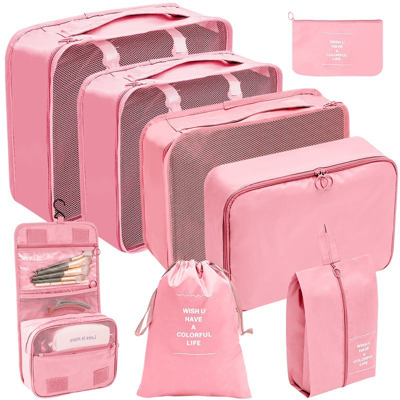 8 in 1 Travel Bag Pouches