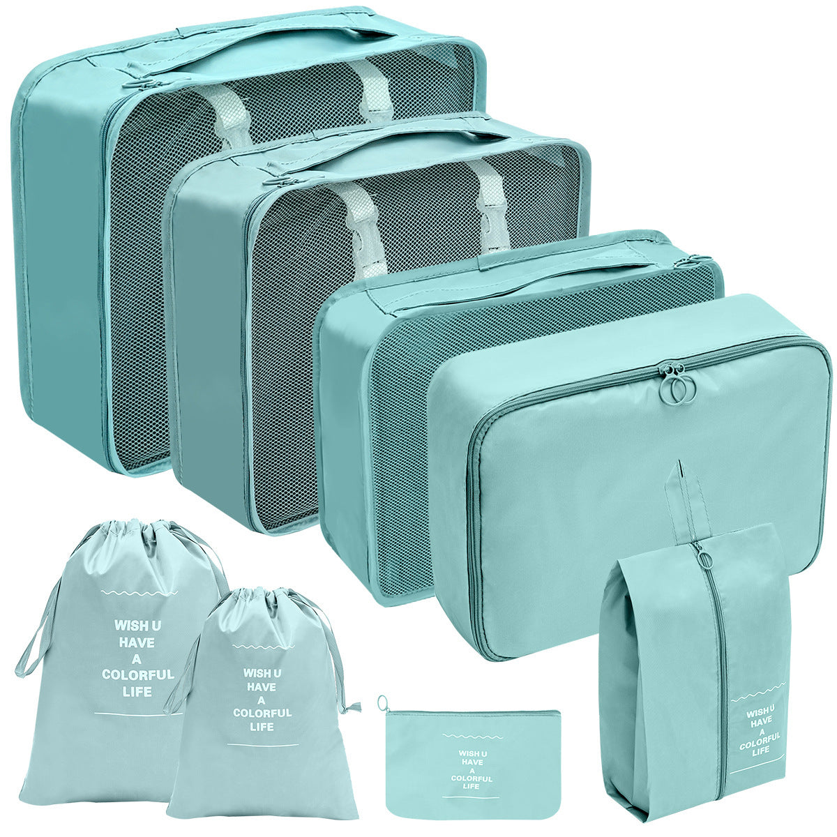 8 in 1 Travel Bag Pouches