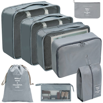 8 in 1 Travel Bag Pouches