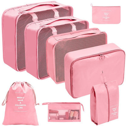 8 in 1 Travel Bag Pouches