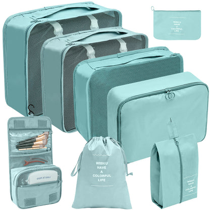 8 in 1 Travel Bag Pouches