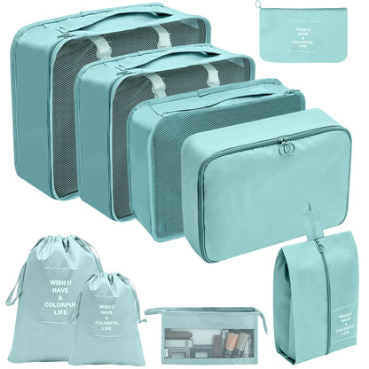 8 in 1 Travel Bag Pouches