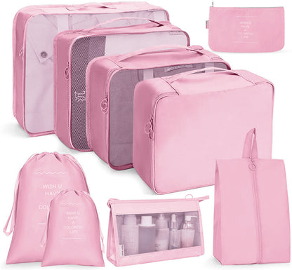 8 in 1 Travel Bag Pouches