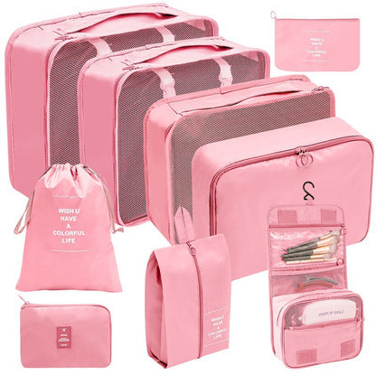 8 in 1 Travel Bag Pouches