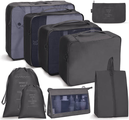 8 in 1 Travel Bag Pouches