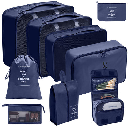 8 in 1 Travel Bag Pouches
