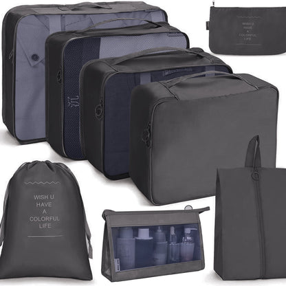 8 in 1 Travel Bag Pouches