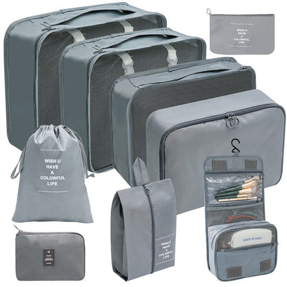 8 in 1 Travel Bag Pouches