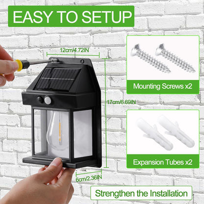 Outdoor Waterproof Solar Wall Lamp