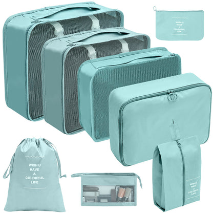 8 in 1 Travel Bag Pouches