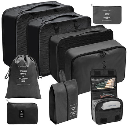 8 in 1 Travel Bag Pouches