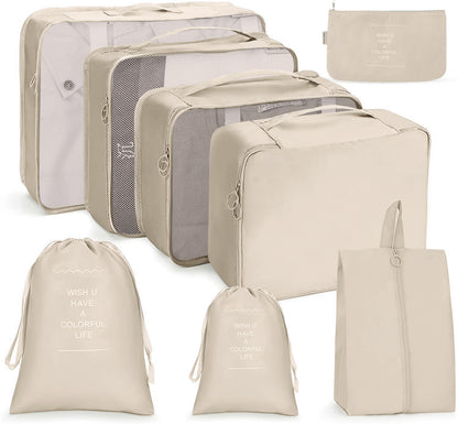 8 in 1 Travel Bag Pouches