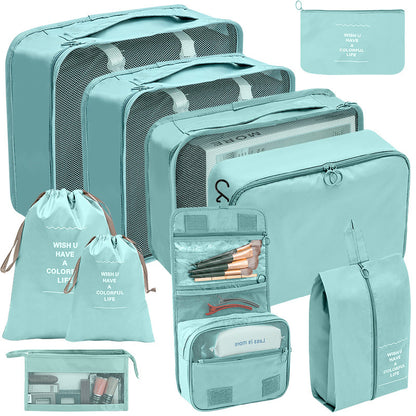8 in 1 Travel Bag Pouches
