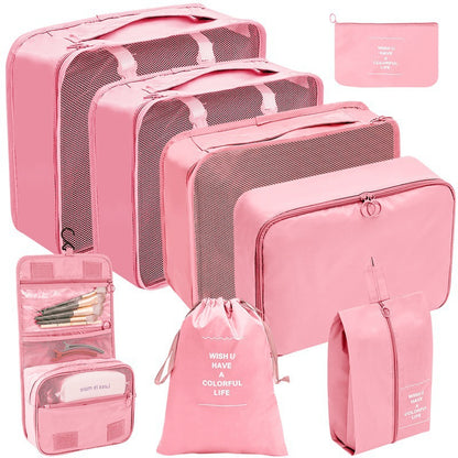 8 in 1 Travel Bag Pouches
